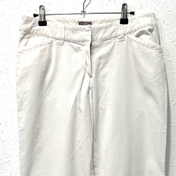 J. Jill corduroy lightweight White Pants 8 tall - Picture 5 of 10